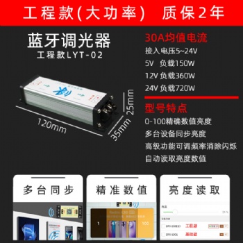 LED燈調(diào)光器燈帶藍牙調(diào)光器調(diào)光燈光調(diào)節(jié)控制LED燈調(diào)光器