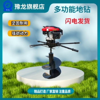 植樹造林打坑機 花園挖坑機園林打眼機 汽油式植樹地鉆
