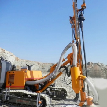小型山地巖石潛孔鉆機 10米15米錨固鉆機 履帶式抗浮錨桿鉆機