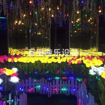 萬田游樂設施含月朗風清酒香曲靜花香美景