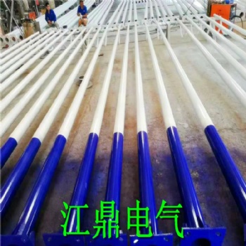廠家交通信號監(jiān)控立桿道路八角錐形桿鋼管防護欄立桿物美價廉