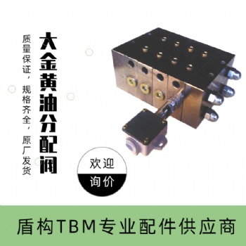 盾構(gòu)機(jī)配件 油脂泵專用黃油分配閥 原裝進(jìn)口大金黃油分配閥