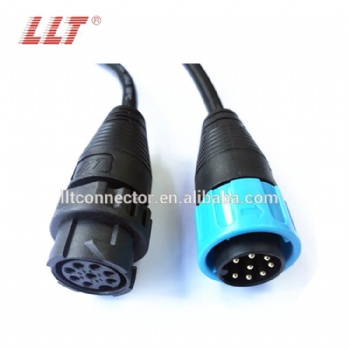 利路通防水連接器M25對(duì)接