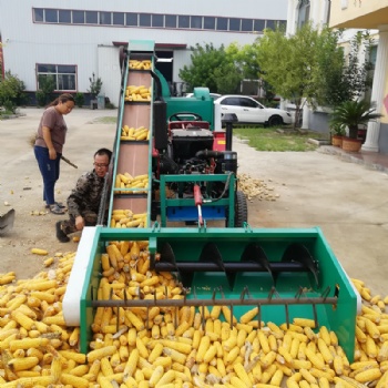 自動裝車玉米脫粒機 甩捶式產(chǎn)量高速度快苞米機 打棒子機