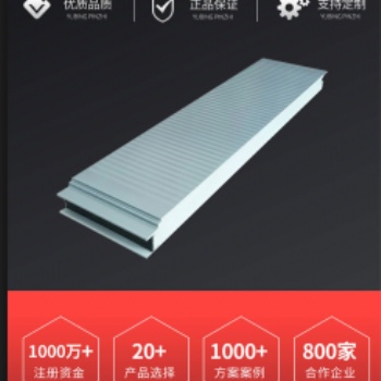 彩鋼巖棉凈化板-手工凈化板1180型
