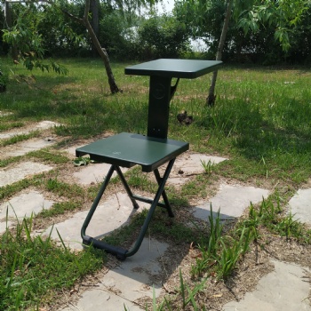 兵耀軍綠色多功能寫字椅學習椅培訓椅可折疊寫字椅士兵學習椅