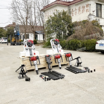 電動(dòng)便攜式取土鉆機(jī) 環(huán)境監(jiān)測場地調(diào)查輕便取樣鉆機(jī) 靜推取土