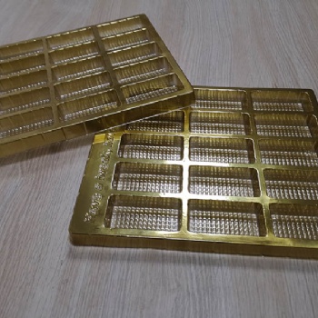 鍍金鍍銀吸塑盒?巧克力月餅鍍金吸塑內(nèi)托內(nèi)盒上海永怡