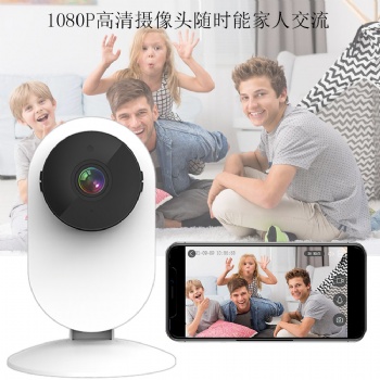 無線WIFI智能攝像頭家用**語音家用監控器高清智能監控器