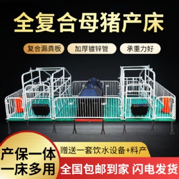 母豬產(chǎn)床 加溫產(chǎn)保一體床 鍍鋅產(chǎn)床 復合漏糞板產(chǎn)床