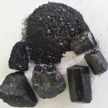 涂料橡膠用黑色白色超細電氣石粉 水處理汗蒸房用電氣石顆粒