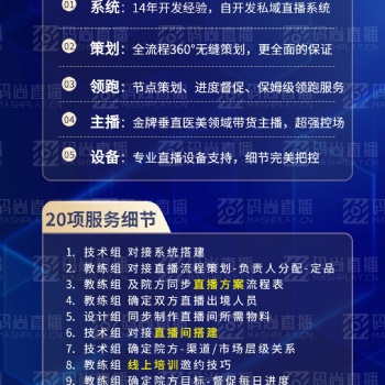 碼尚直播專為全行業提供私域直播解決方案