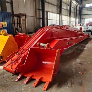 挖掘機加長臂定制 鉤機加長臂改裝廠 濟寧宣創(chuàng)工程機械