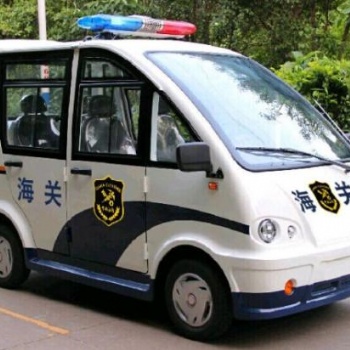 4座封閉式電動巡邏車，封閉電瓶車，貴州五環(huán)龍廠家**