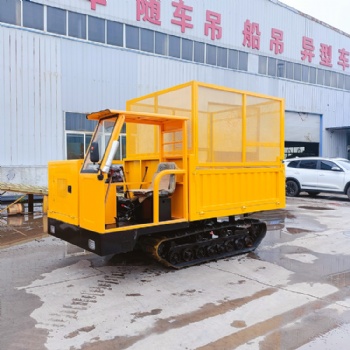 全地形野外柴油5噸履帶運(yùn)輸車 牽引力強(qiáng) 機(jī)動靈活