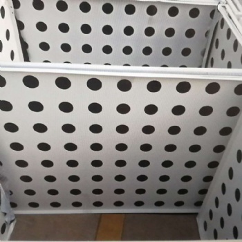 石家莊金屬沖孔空調罩鋁板免費測量安裝售后一體