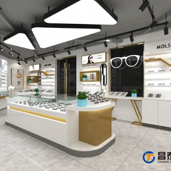 不過(guò)時(shí)的眼鏡店展柜設(shè)計(jì)