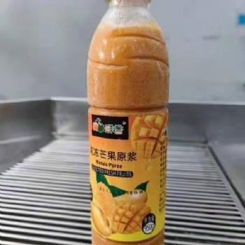 佛山速凍食品冷凍臺農(nóng)芒果漿950g/瓶裝，楊枝甘露專用