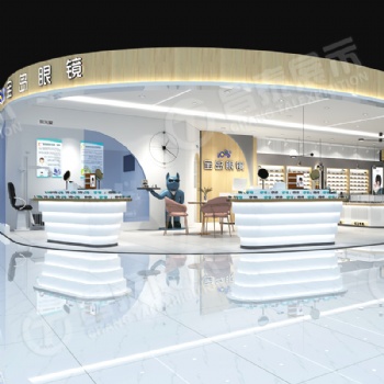 商場(chǎng)眼鏡店裝修展柜制作的設(shè)計(jì)技巧
