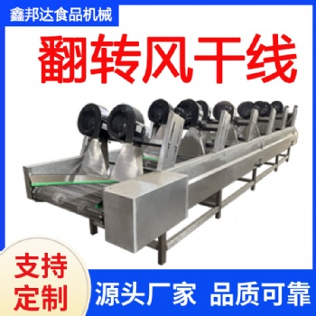 多功能清洗風干一體機 芒果加工成套設備 商用不銹鋼洗菜機烘干機
