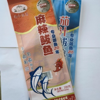 廠家定制蟹柳 蝦滑 鲅魚等各種海產品包裝袋
