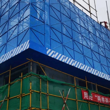 工地高層擋風(fēng)抑塵爬架網(wǎng)