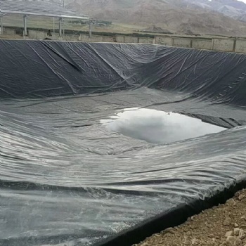 hdpe土工膜大型水庫防滲施工蓄水池建設環保工程hdpe土工膜