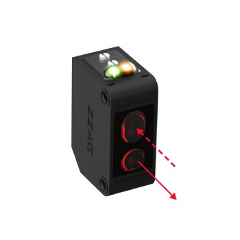 大深方型光電傳感器DS-GD11替換歐姆龍E3Z-D61，漫反射紅外光電開關(guān)，檢測距離100mm