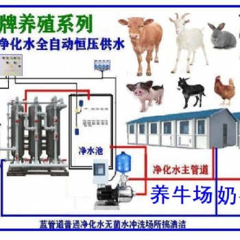 養(yǎng)殖機(jī)械井水過濾器河水凈水機(jī)原水處理設(shè)備養(yǎng)牛場奶牛場機(jī)械化奶牛場飲水設(shè)備