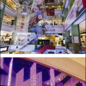 LED彩燈樹燈煙花燈戶外防水裝飾樹燈七彩燈帶商場庭園路邊樹燈亮化裝飾
