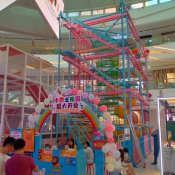 小勇士兒童拓展入駐黃石市黃石港區(qū)萬達廣場