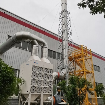 美藍環(huán)保濾筒式除塵器
