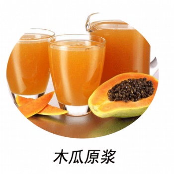 供應濃縮果汁冷凍木瓜原漿生產 批發