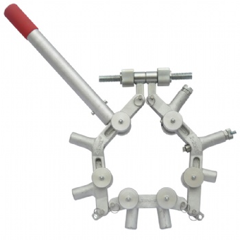 易沃克旋轉式塑料管切管機160-800MM手動PE管PVC管子割刀