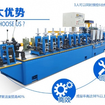 浙江不銹鋼焊管機組生產(chǎn)線全自動制管機械設備成型機裝飾用管工業(yè)焊管成型設備