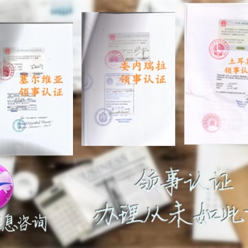 秘魯領事離婚證公證書簽章