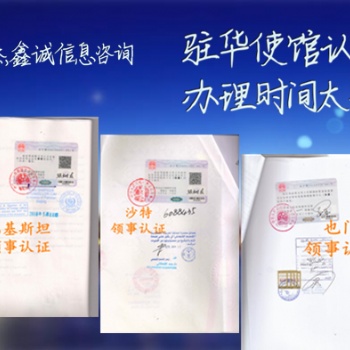 埃及使館加簽單身公證書、派遣信公證