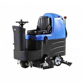 長沙容恩R125BTR80駕駛式洗掃一體機(jī)商用小區(qū)工業(yè)駕駛式電瓶洗地