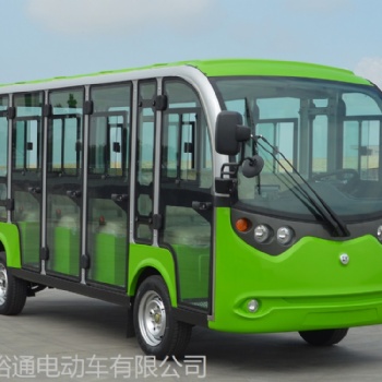 上海電動觀光車 封閉式14座游覽觀光車 接駁觀光車 景區觀光車 四輪短駁車