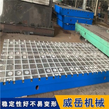 機床工作臺鑄鐵裝配平臺廠家在線**圖紙加工