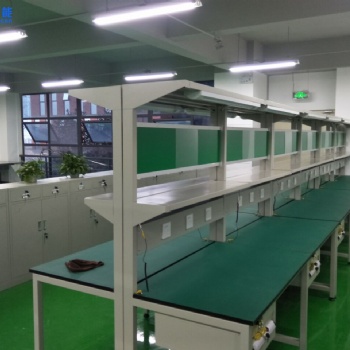 車間流水線打包裝配臺(tái)生產(chǎn)線操作臺(tái)鋁合金型材檢驗(yàn)桌