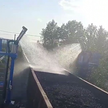 符合鐵標全國煤礦煤場火車煤炭運輸抑塵降塵、抑塵劑噴灑設備設計安裝