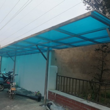 房山區搭建陽光棚遮陽棚不銹鋼鐵藝均可定制