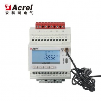 4G多功能物聯網電表 安科瑞ADW300/4G數據可上傳手機APP