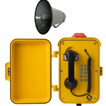 隧道施工用防水?dāng)U音廣播電話， 自愈環(huán)網(wǎng)電話機(jī)