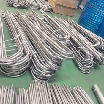 寶雞加工TA2列管式換熱器 鈦U形盤管 鈦管折彎加工