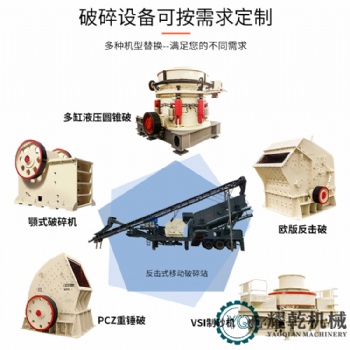 移動礦山石料制砂機 整套方箱式破碎設備 車載鵝卵石破碎打砂機