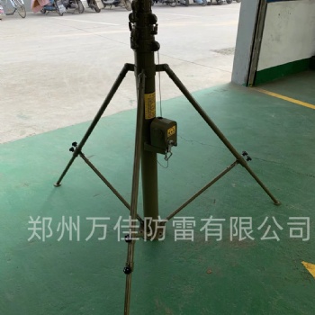 戶外、移動(dòng)變電站不銹鋼避雷針 學(xué)校應(yīng)急通信照明桅桿