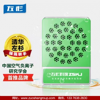 左杉負離子發(fā)生器家用負氧離子機空氣凈化器