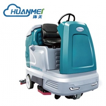 泉州洗地機 環美HM850Pro雙刷駕駛式洗地機 全自動駕駛式室內洗地車